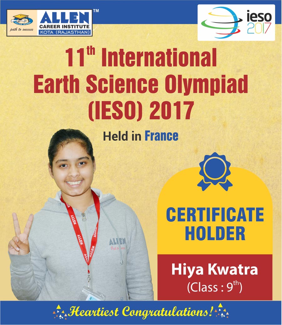 11th international earth science olympiad ieso 2017