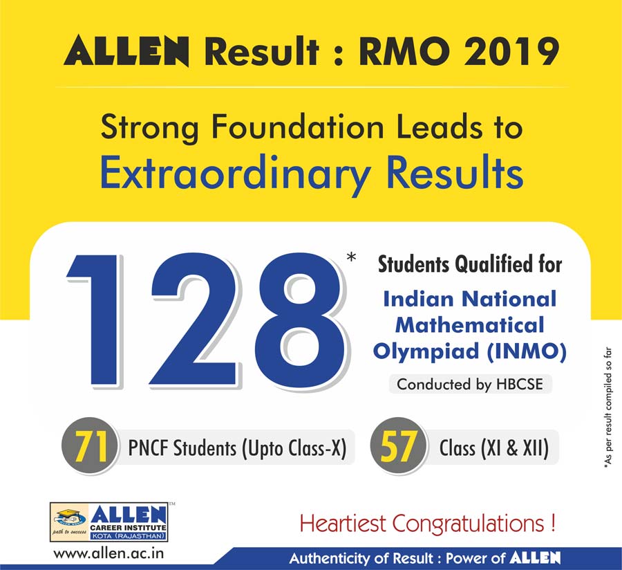 PRMO 2019 Result