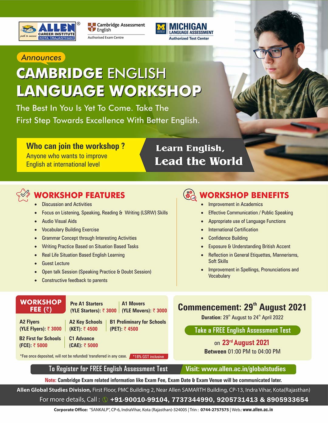 Cambridge English Online Workshop